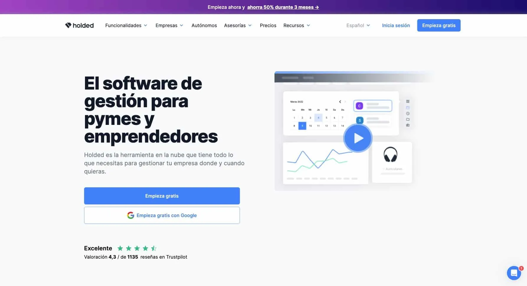 Holded programa para crear facturas y presupuestos gratis