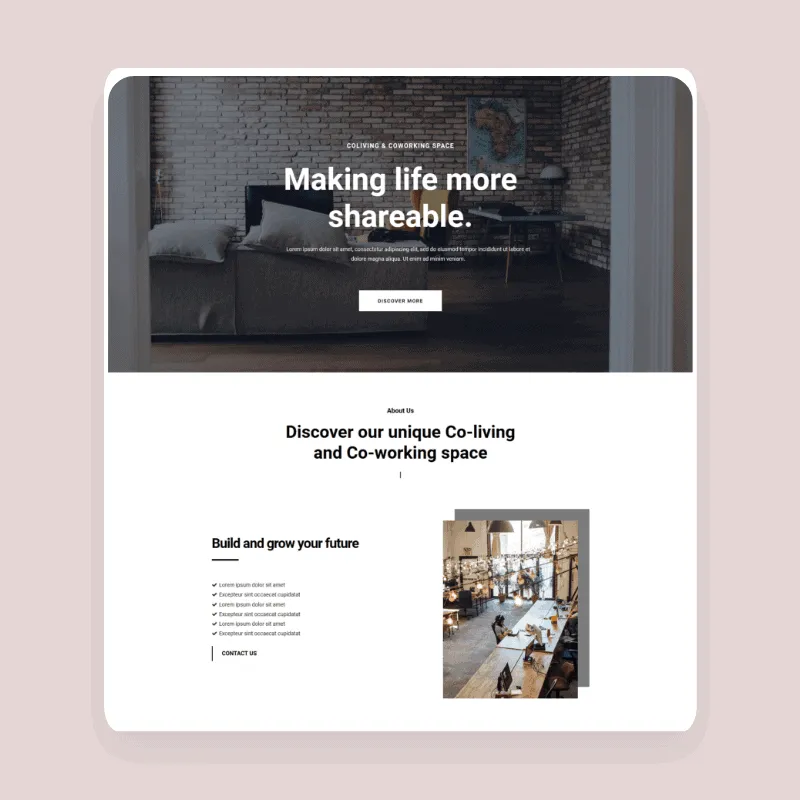 plantilla elementor gratis