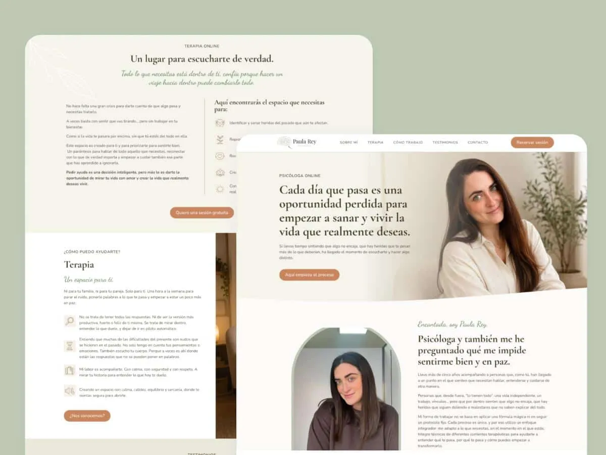 Web de Paula Rey Psicología