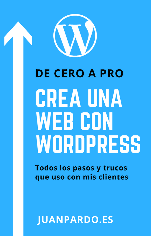crea una web con wordpress ebook