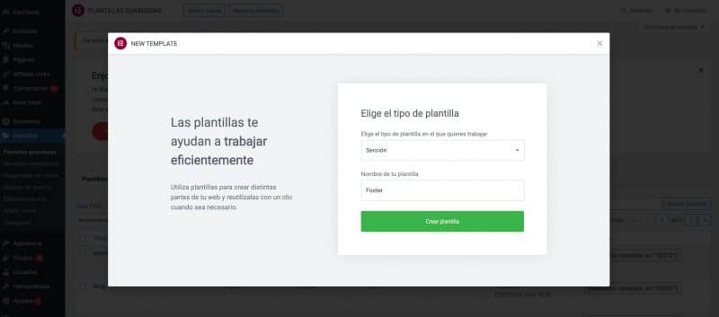 crear footer con elementor gratis