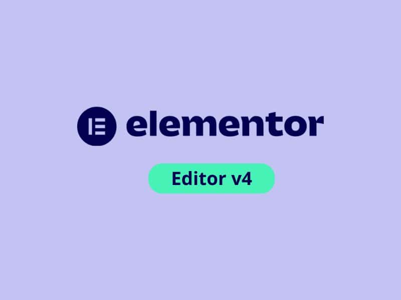 editor v4 elementor
